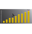graph vector image vector image