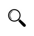 magnify icon magnifying glass sign search vector image