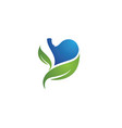 stomach care icon designs vector image
