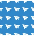paper planes with tangled lines seamless pattern vector image