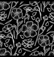 graphic linen pattern vector image