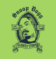 snoop dog vector image