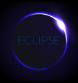full eclipse vector image