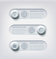 business web infographics vector image vector image