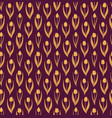 tulip flowers seamless pattern vector image