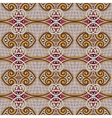 seamless geometry vintage pattern ethnic style vector image