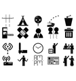 sign system icon vector image