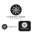 airplane flight logo icon template vector image