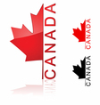 canada icon vector image vector image
