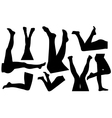 feet vector image vector image