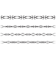 graphic border vector image