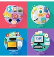 business types concept vector image vector image