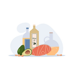 Fats and oils - drawing Royalty Free Vector Image