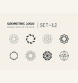 universal shapes for your design vector image