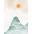 abstract contemporary aesthetic background vector image