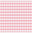 pink rhombus seamless background vector image