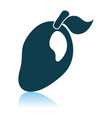 icon of mango vector image