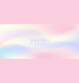 abstract sky pastel rainbow gradient background vector image