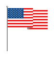 united state flag vector image