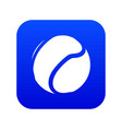 tennis ball icon blue vector image vector image