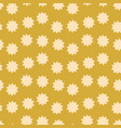daisy flowers seamless pattern vector image vector image