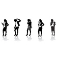 business women vector image