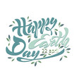 happy earth day 2 vector image