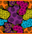 ethnic tribal pattern seamless art image vector image