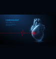 heart abstract 3d human isolated vector image vector image