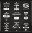success quotes chalkboard vector image vector image