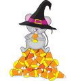 candy corn mouse vector image