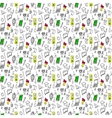 doodles seamless pattern vector image vector image