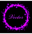 abstract purple lights vector image vector image