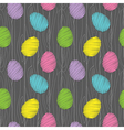 easter eggs pattern vector image