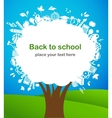 back to school vector image