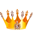 crown vector image vector image