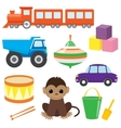 set of toys 2 vector image