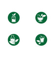 detox water icon vector image