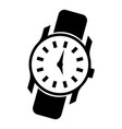wrist watch icon or time vector image vector image