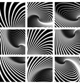 backgrounds set vector image