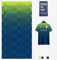 soccer jersey pattern design abstract vector image vector image