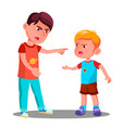 Children playing badminton on the playground in Vector Image