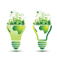 green city vector image vector image