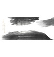black and white brush stroke texture vector image vector image