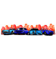 flat cartoon style vector image vector image