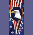 national symbol of the usa vector image vector image