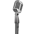 microphone mg 2833 vector image