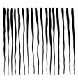 waves and stripes set hand drawn wavy lines vector image vector image