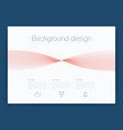futuristic user interface ui technology vector image