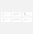 needle and thread silhouette icon set vector image